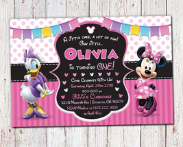 Minnie and Daisy Invitation / Minnie and Daisy invite / Minnie Mouse Inv... - $8.99