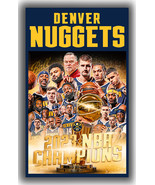 Denver Nuggets Basketball Team NBA Finals 2023 Flag 90x150cm 3x5ft Best Banner - $15.95