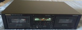 ONKYO Dual Stereo Cassette Tape Deck TA-RW311  No Remote - $89.09