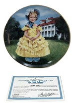 Shirley Temple The Little Colonel Danbury Mint 1990 Collector Plate w COA - $19.80