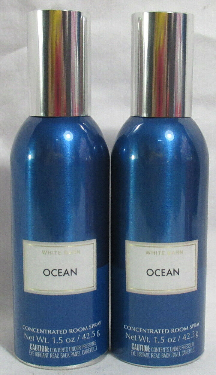 Primary image for White Barn Bath & Body Works Concentrated Room Spray Lot Set of 2 OCEAN
