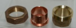 Nibco 733LF 1-1/2 Inch C x C Cast Bronze Union Lead Free Copper Fitting image 3