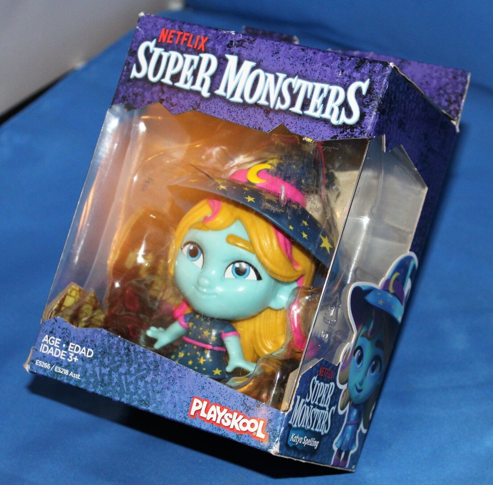 Super Monsters Katya Spelling Playskool Netflix Collectible 4 Inch Figure Action Figures 