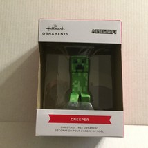 NEW Hallmark Minecraft Creeper Figure Holiday Ornament - $16.44