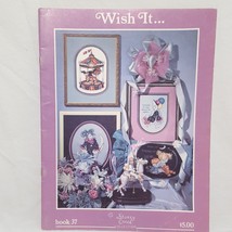 Wish It Cross Stitch Leaflet 37 Stoney Creek Santa 1987 Clowns Unicorn Teddy - $9.99