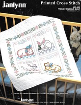 Janlynn #50-920 French Animals Quilt - Cross and 50 similar items