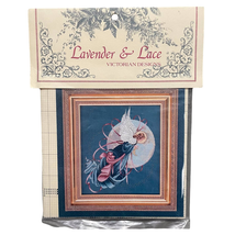 NOS Lavender &amp; Lace Cross Stitch Pattern &quot;Blue Moon Angel&quot; L&amp;L 36 (c 1995) - $11.65