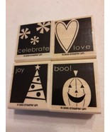 Stampin up stamp set &quot;SAY IT SIMPLY&quot;  SET OF 4 STAMPS - $14.84