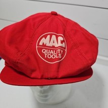 MAC Tools  Cap Adjustable Paramount Cap Mfg Co Hat Red Rare Vtg - $14.80