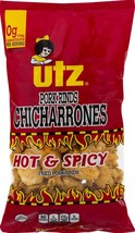 Utz Hot &amp; Spicy Fried Pork Rinds (Chicharrones) 6- 5 oz. Bags - $34.60