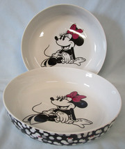 Disney Minnie Mouse Salad, Pasta or Dinner Bowl set of 2 - $28.70
