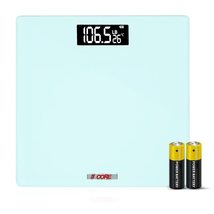 5 Core Digital Bathroom Scale for Body Weight Fat Rechargeable 400