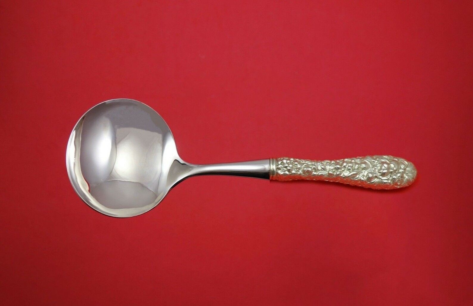 Primary image for Rose by Stieff Sterling Silver Gravy Ladle HH WS Custom Made 8" Serving