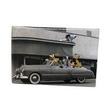 VTG Disney ATA-BOY Disneyland Animation Studios Walt Driving Fridge Magnet 3" - $22.76