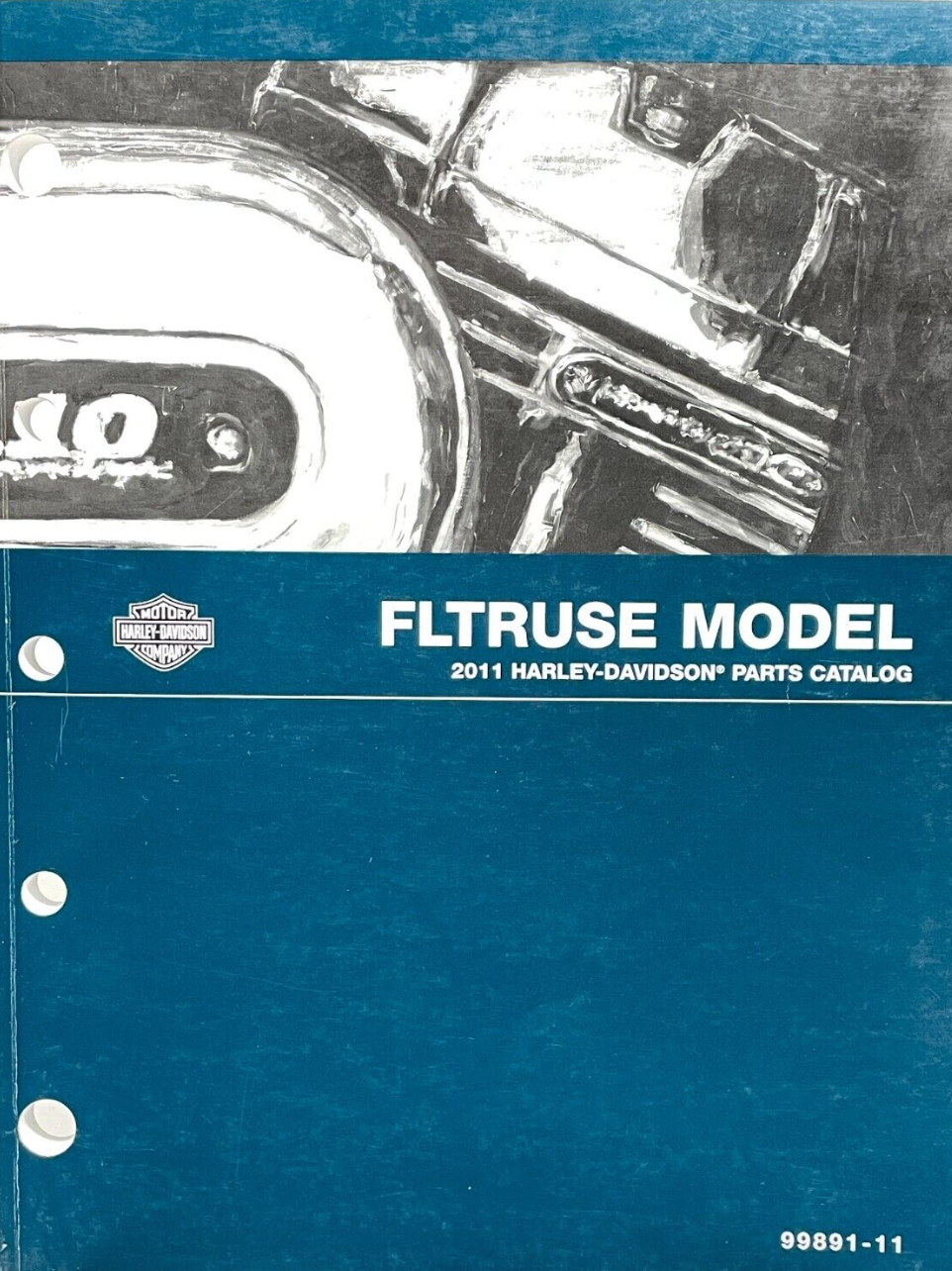 2011 Harley Davidson FLTRUSE CVO ROAD GLIDE Parts Catalog Manual 99891-11 OEM - $99.99