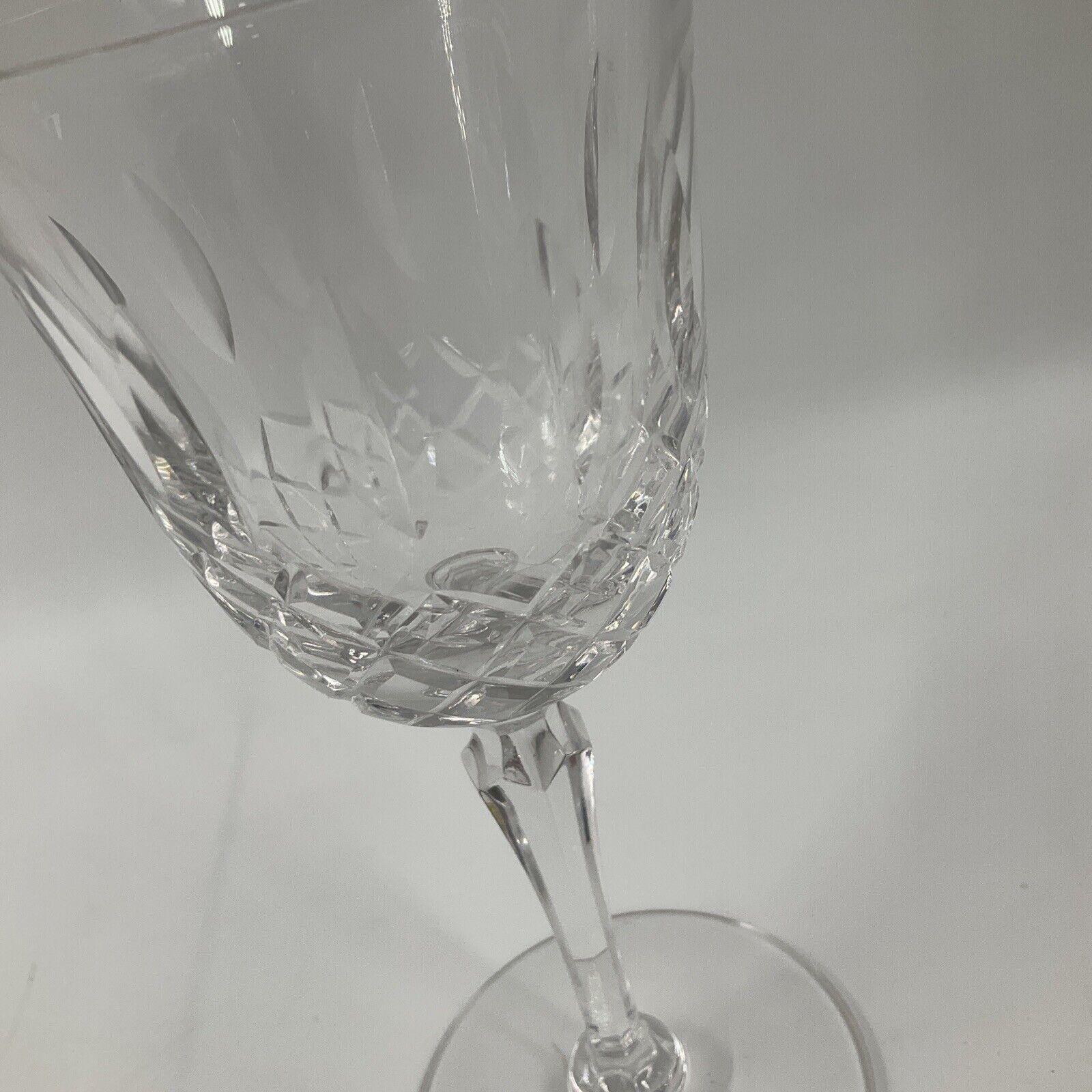 19 Century Hobnail Wine Glass Unique Stem 5 1/4 Tall 6 OZ Set Of 4