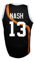 Steve Nash #13 Roswell Rayguns Basketball Jersey Sewn Black Any Size image 5