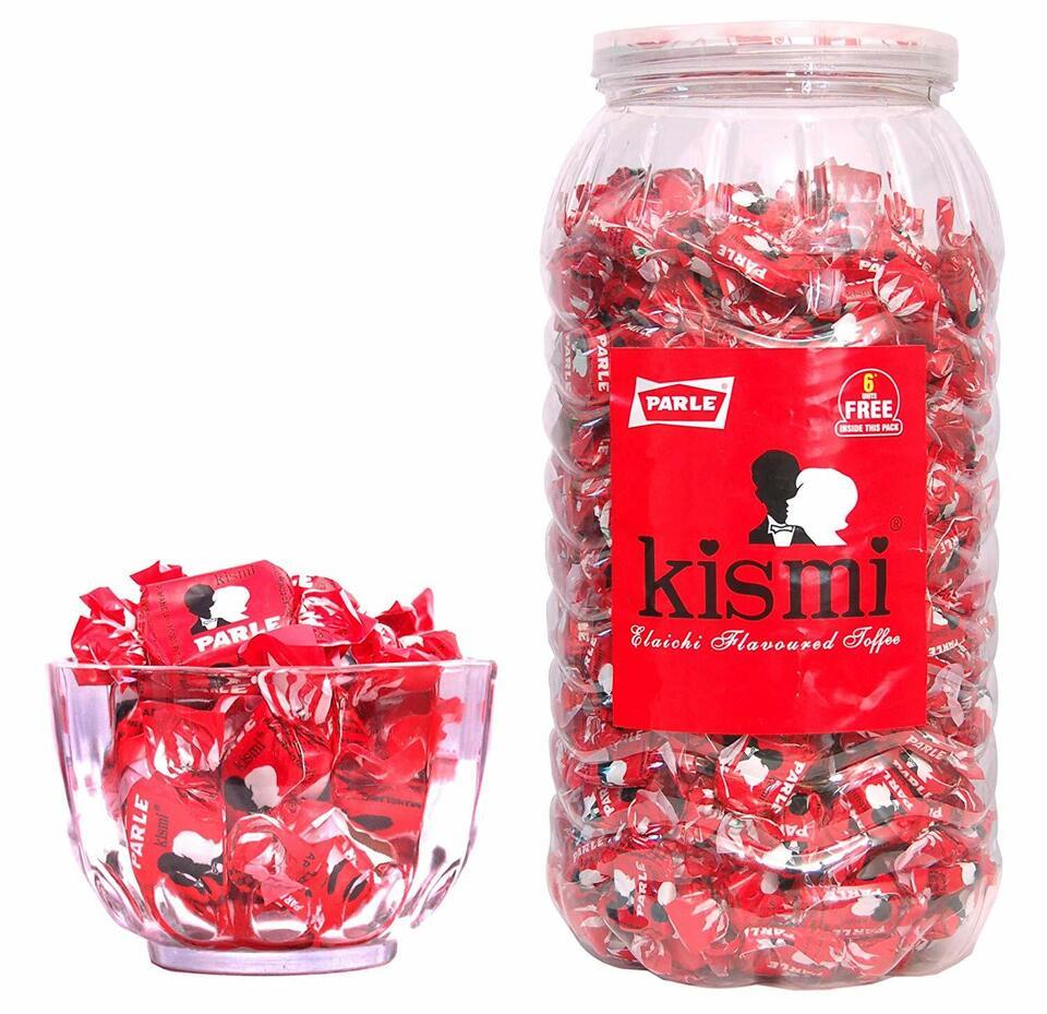 PARLE® Kismi Elaichi Flavoured Toffee, 1 Jar, (Free shipping world