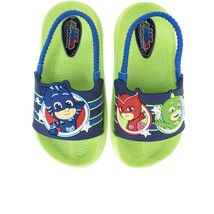 PJ Masks Sandals Size 5/6 Gekko, Catboy, and Owlette Foam Slides - $14.95