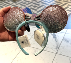 Disney Parks Authentic Ariel The Little Mermaid Minnie Ears Headband NEW image 2