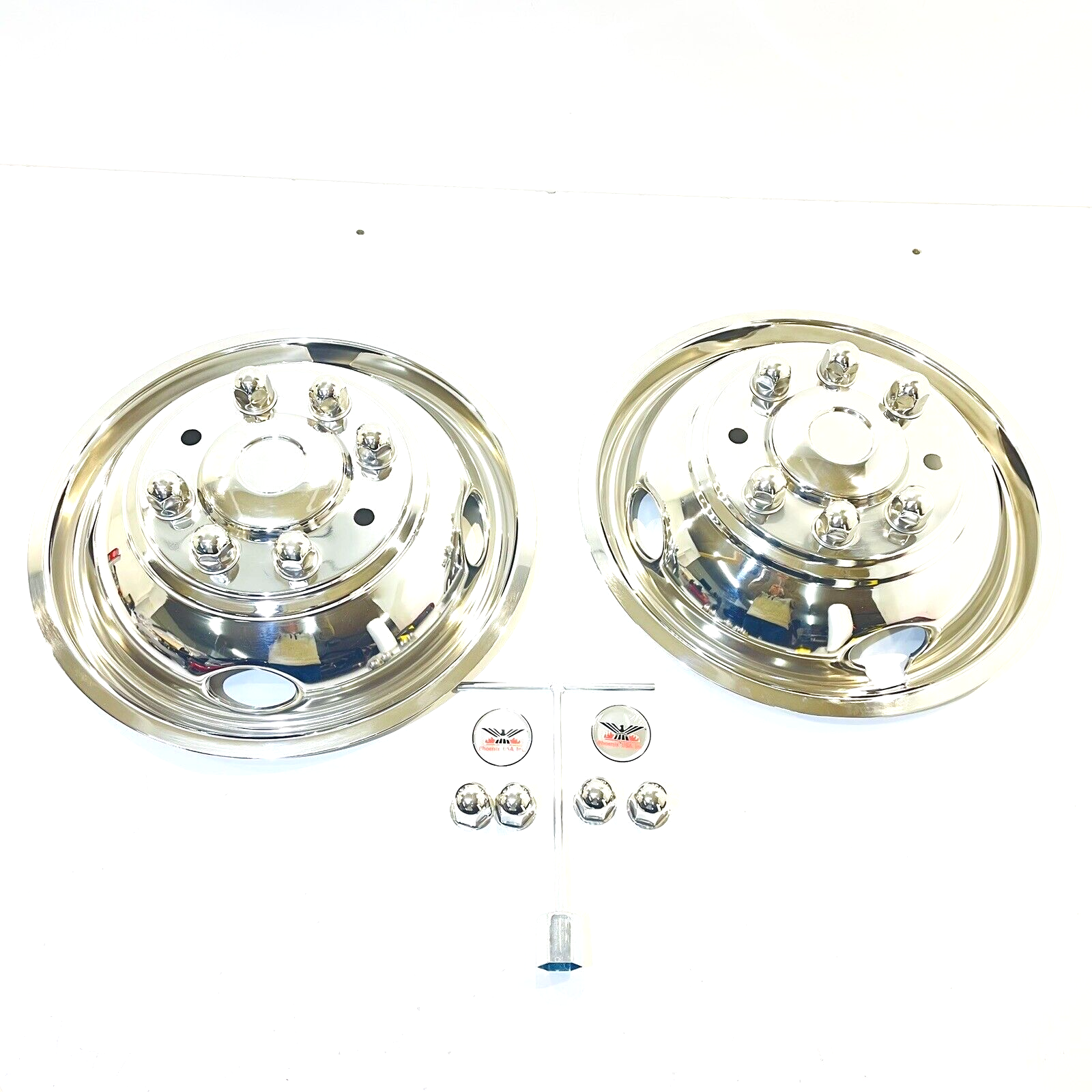 Phoenix USA Wheel Simulators 16" Diameter 8Lug 9904 Ford F350 Front