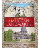 Historical American Landmarks Adult Coloring Book Dover Mt Rushmore Hist... - $6.99