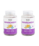 2 X Wellness Garden® Ashwagandha Citrus Gummies Calms Mind &amp; Stress Reli... - $39.99