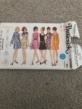 BUTTERICK 5769 sewing pattern Uncut 1960s Vintage retro Dress Sz 18 1/2 ... - $28.48