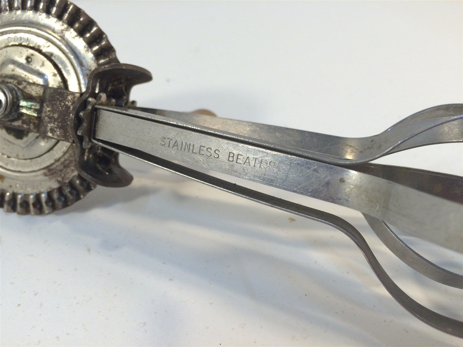 Vintage Taplin Rotary Egg Beater - Vintage Kitchen Tools - Stainless S
