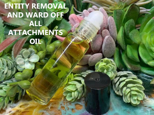 Haunted OIL 33X ENTITY REMOVAL & WARD OFF ALL ENTITY ATTACHEMENTS HIGH MAGICK - $77.77