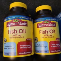 Nature Made Fish Oil 1000 mg 250 Softgels