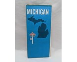 Vintage 1968 Standard Oil Michigan Brochure Map - $22.27