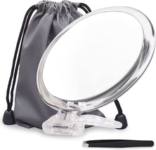 20X Magnifying Mirror, 6 Inch, Two Sided Hand Mirror, 20X/1X Magnification, - $35.99