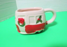 Royal Norfolk Christmas Camper Trailer Holiday Ceramic Mug Cup 8 Oz - $14.00