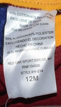 Red Oak Sportswear N214 Collegiate Licensed Florida State 12 Month Red Jumper image 4