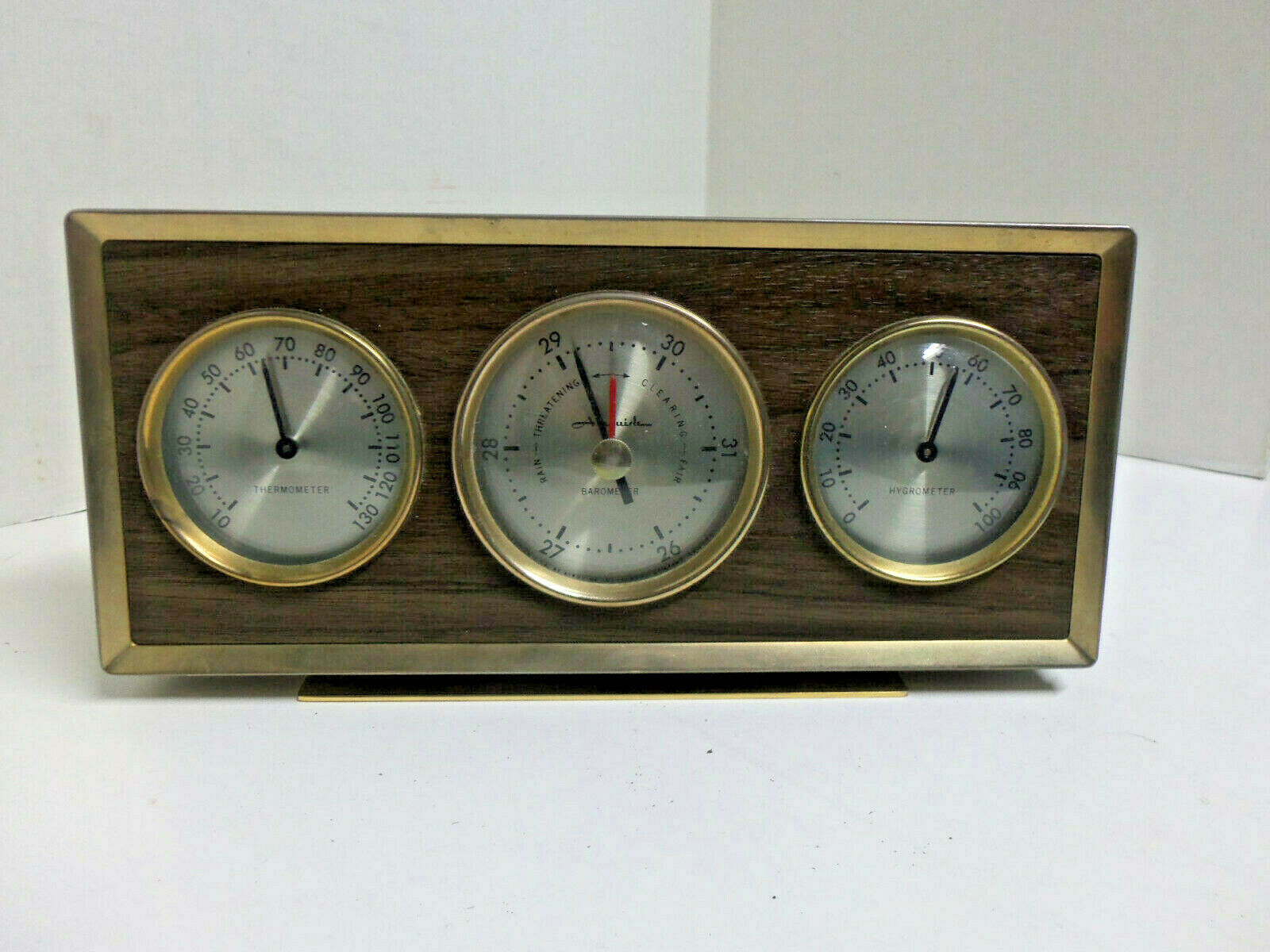 Vintage Airguide Thermometer - Barometer - Hygrometer - Made in USA