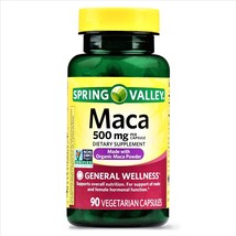 Spring Valley Maca General Wellness Capsules 500 mg 90 Vegetarian Capsules  - $20.75