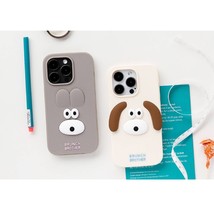 Brunch Brother Bunny Puppy iPhone 14 iPhone 14 Pro Protective Silicone Case image 2