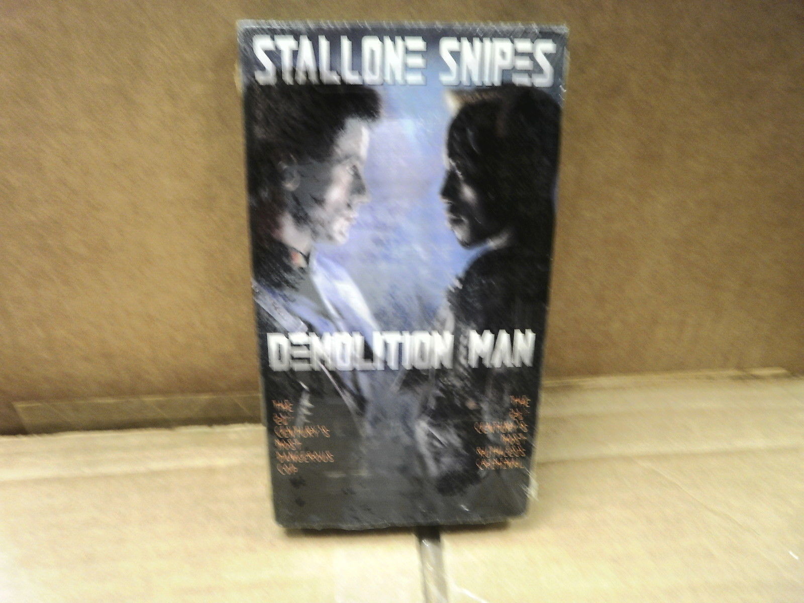 L42 Demolition Man Sylvester Stallone Warner Bros 1993 Used Vhs Tape