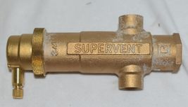 Resideo PV075S 3/4 Inch NPT Sweat Supervent Bronze Body Threaded Connections image 2