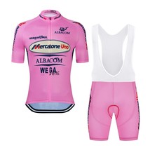 Retro Team Mercatone Uno Marco Pantani 2000 Tour Italy Pink - $34.16+