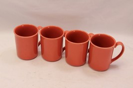 Corning Mugs Peach Salmon Set of 8 - $39.19