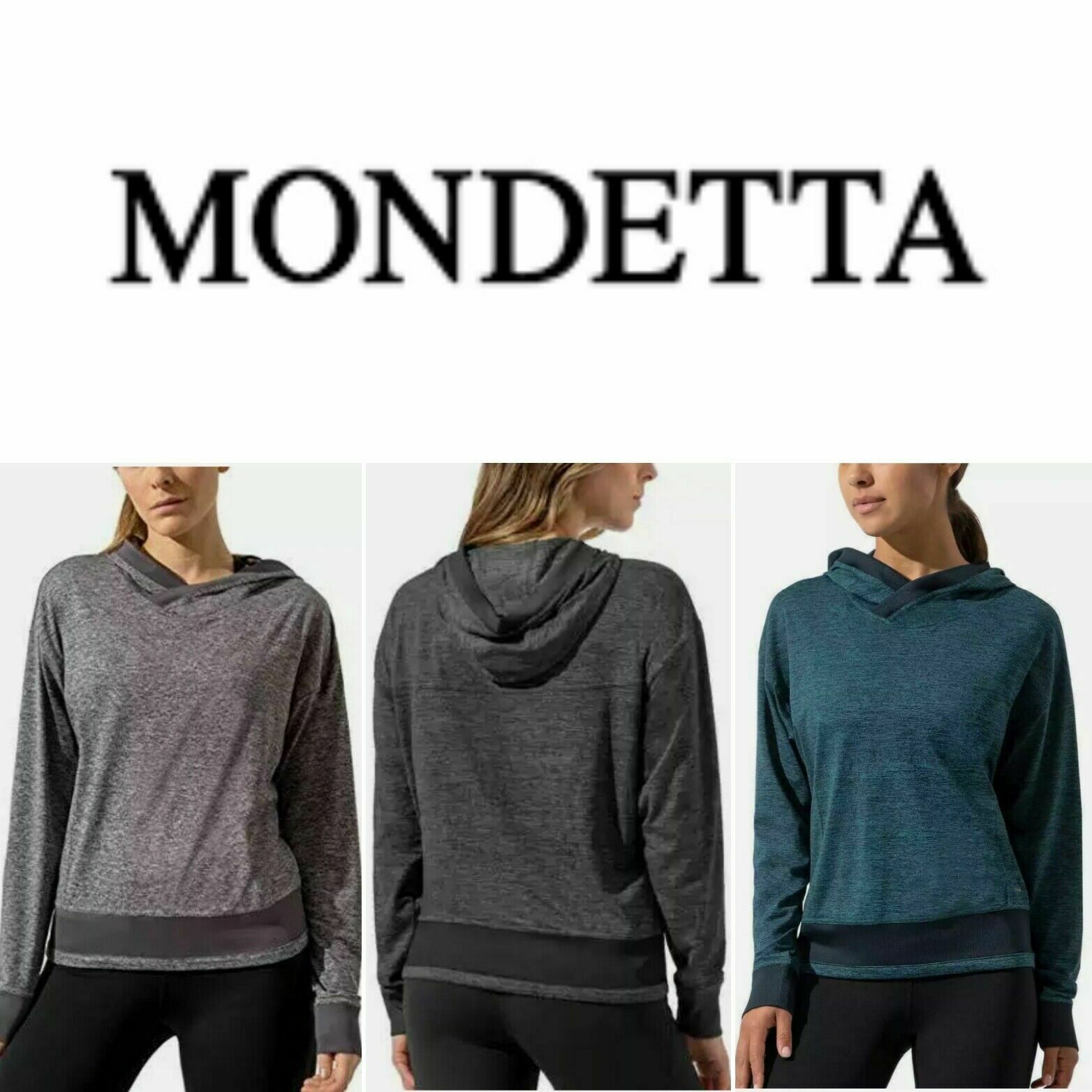 Mondetta Ladies' Knit Fleece Crewneck