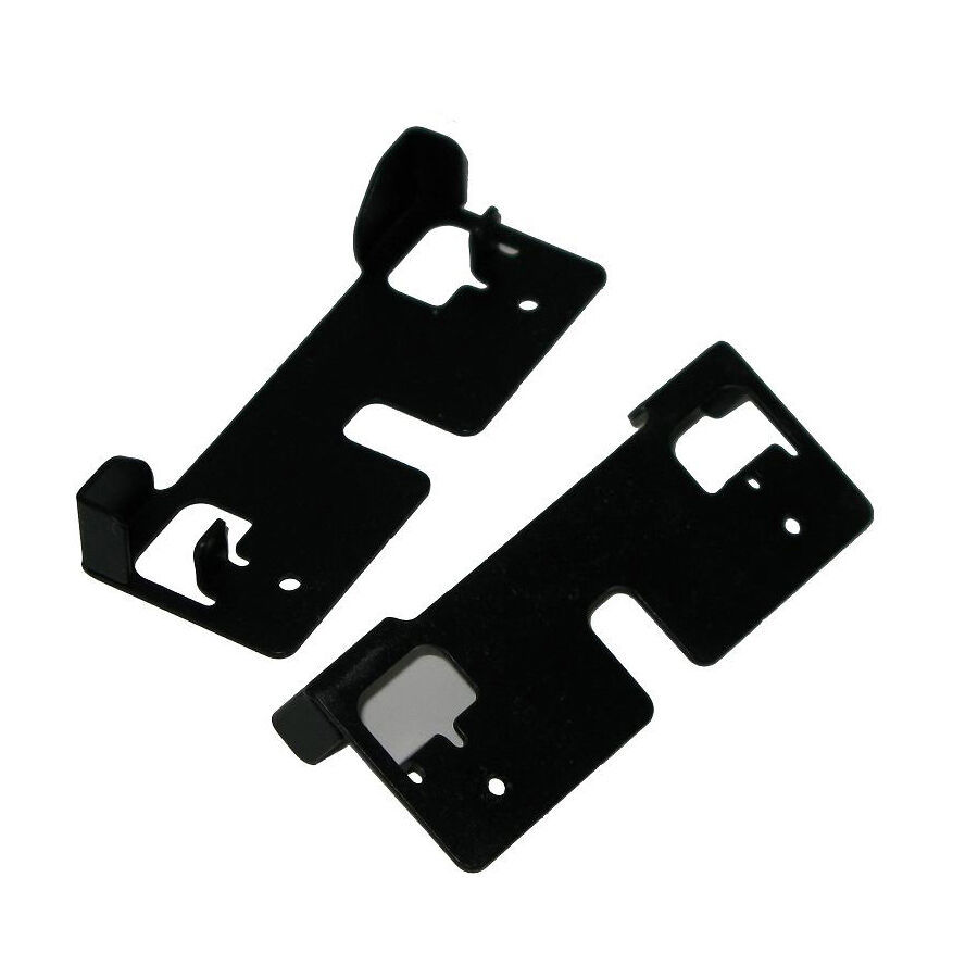 2Pcs ( One Pair ) 60X60X10 Mm Pc Fan Holder Bracket Steel Fan