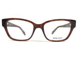 Nine West Eyeglasses Frames NW5105 233 Brown Tortoise Gold Cat Eye 50-16-135 - $37.22