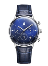 Asperö Blue/Blue 44m Chronograph Watch - $114.95
