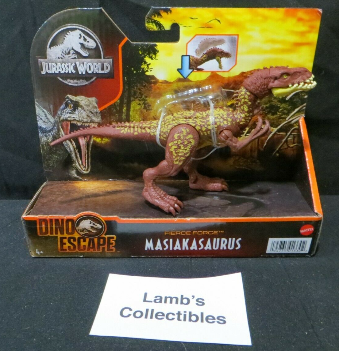 Jurassic World Dino Escape Masiakasaurus Dinosaur Action Figure 7 Long 4 Tall Action Figures