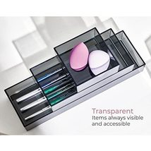 iDesign The Sarah Tanno Collection Plastic Cosmetics and Palette Organizer, Made image 8
