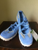 Lands' End Big Girl Shoes Size: 6 (Eu 38) New Ship Free Blue Mary Jane - $59.99
