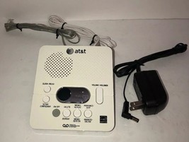 AT&T 1740 Digital Answering Machine System 60 Minutes Recording Time/Date Stamp - $39.48